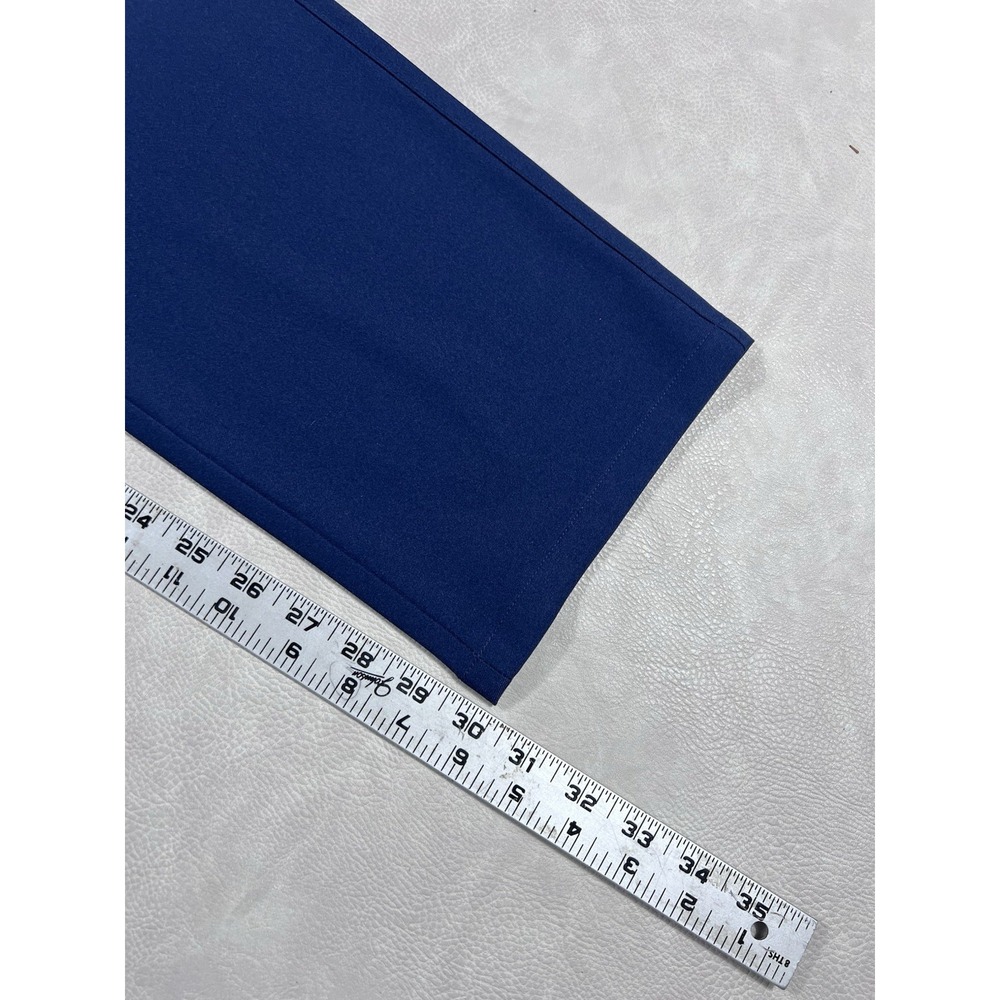 Mizzen + Main Baron Chino Men's 34x30 Trim Fit Performance Chino Pants Navy Golf - Picture 7 of 9